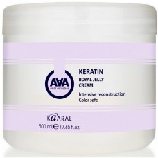 Kaaral AAA Keratin Royal Jelly Cream Крем-маска питательная для окрашенных и химически обработанных волос  500 мл 