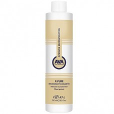 Kaaral X-Pure Reconstructing Shampoo Шампунь восстанавливающий  для поврежденных волос с пшеничными протеинами  250 мл